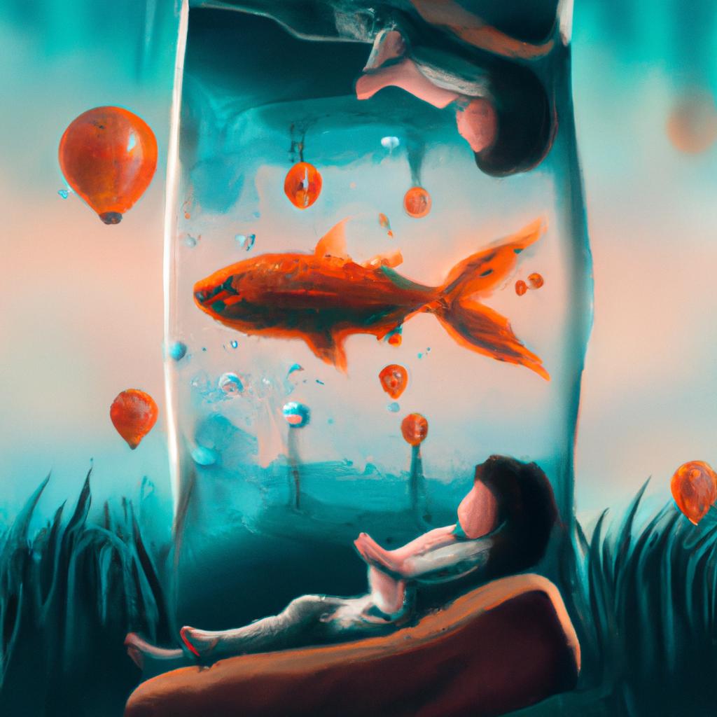 sonhar com peixe nadando3