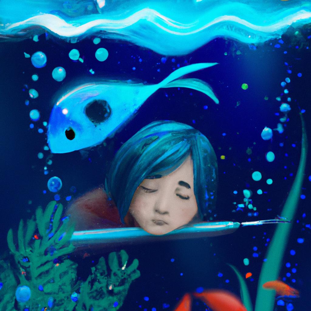 Imagem de capa do post Sonhar com Peixe Pequeno: Descubra o Significado! com um desenho digital
