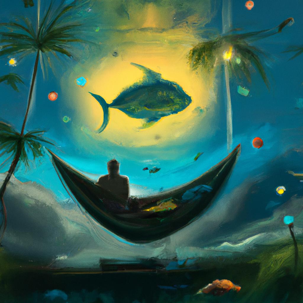 Imagem de capa do post "Sonhar com Peixe Traíra: Entenda o Significado" com um desenho digital