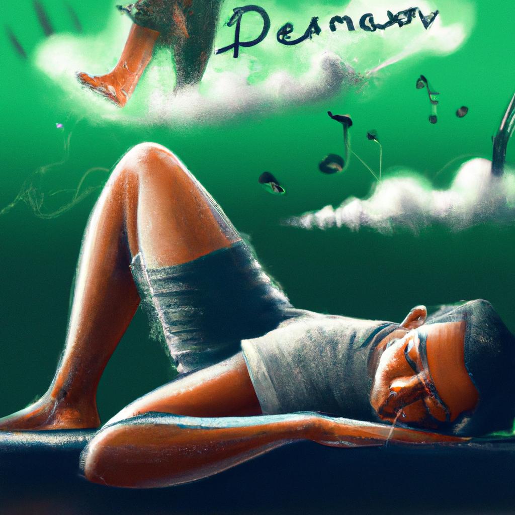Imagem de capa do post "Sonhar com Pelos na Perna: O Significado que Você Não Conhece" com um desenho digital