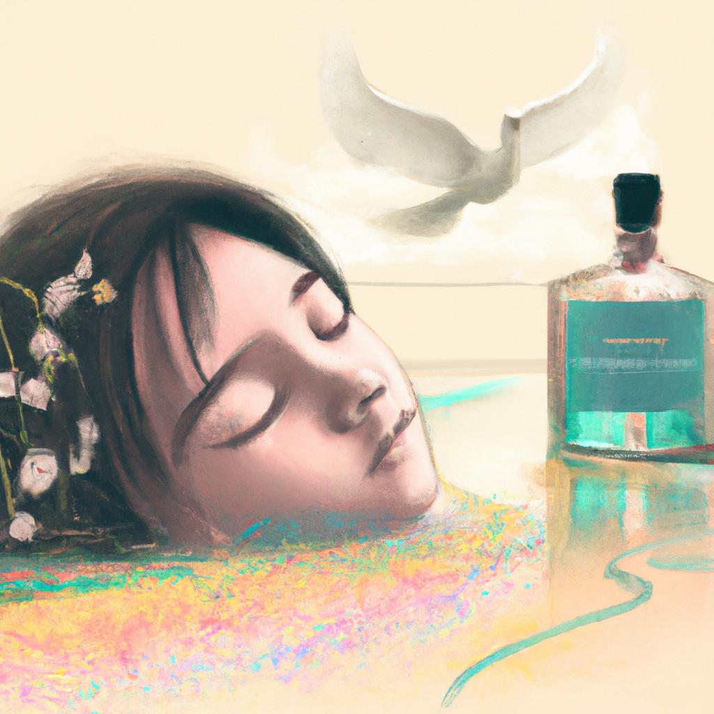 Imagem de capa do post "Descubra o Significado de Sonhar com Perfume de Pomba Gira!" com um desenho digital