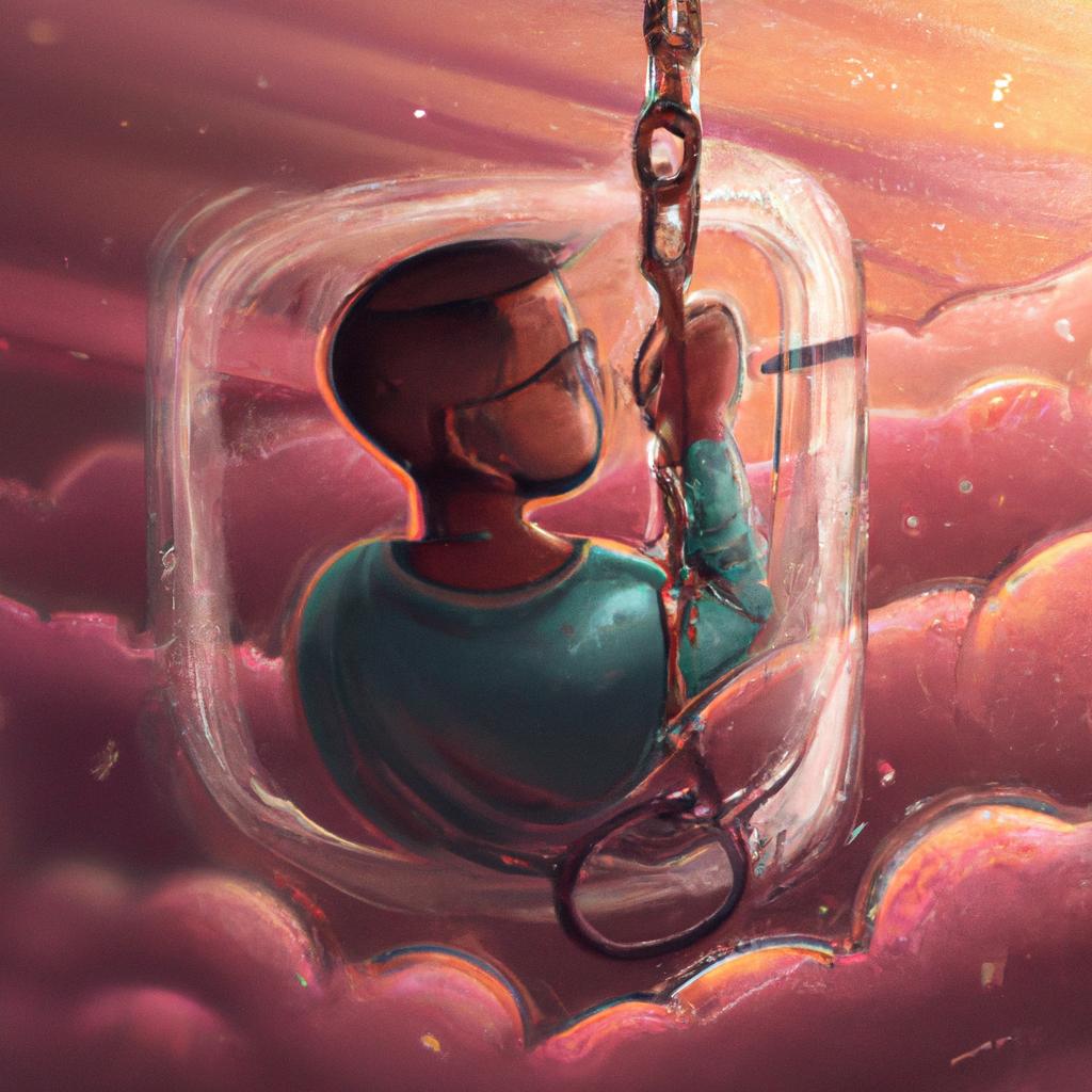 Imagem de capa do post Sonhar com Pessoa Acorrentada: Desvendando o Significado! com um desenho digital