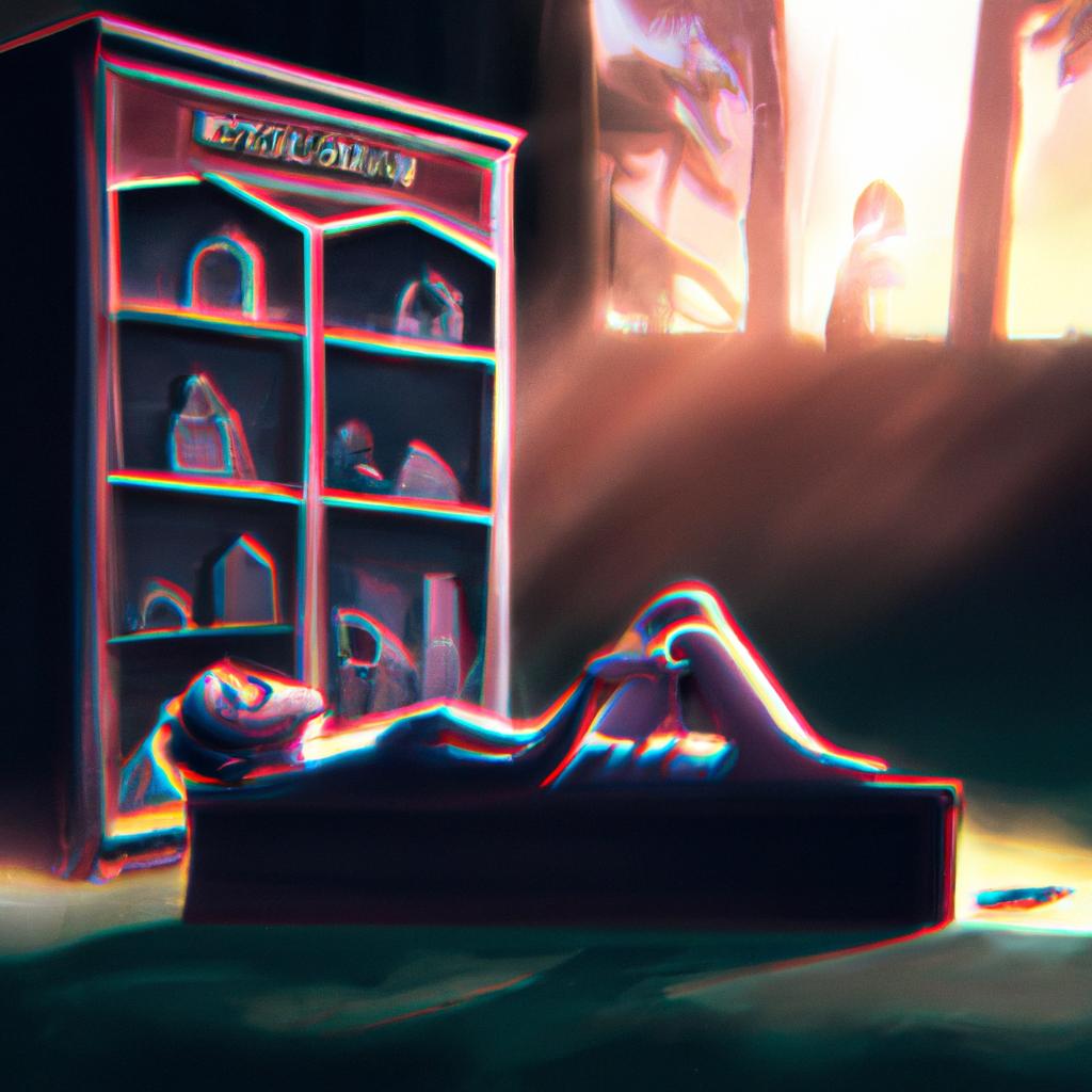 Imagem de capa do post "Sonhar com Pessoa Desconhecida Morta no Caixão: Descubra o Significado!" com um desenho digital