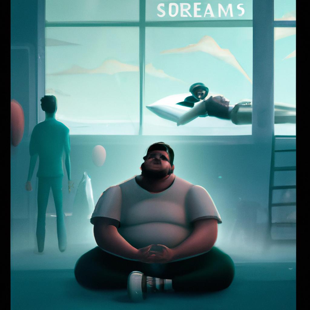 Imagem de capa do post Sonhar com Pessoa Gorda que Emagreceu: Entenda o Significado! com um desenho digital
