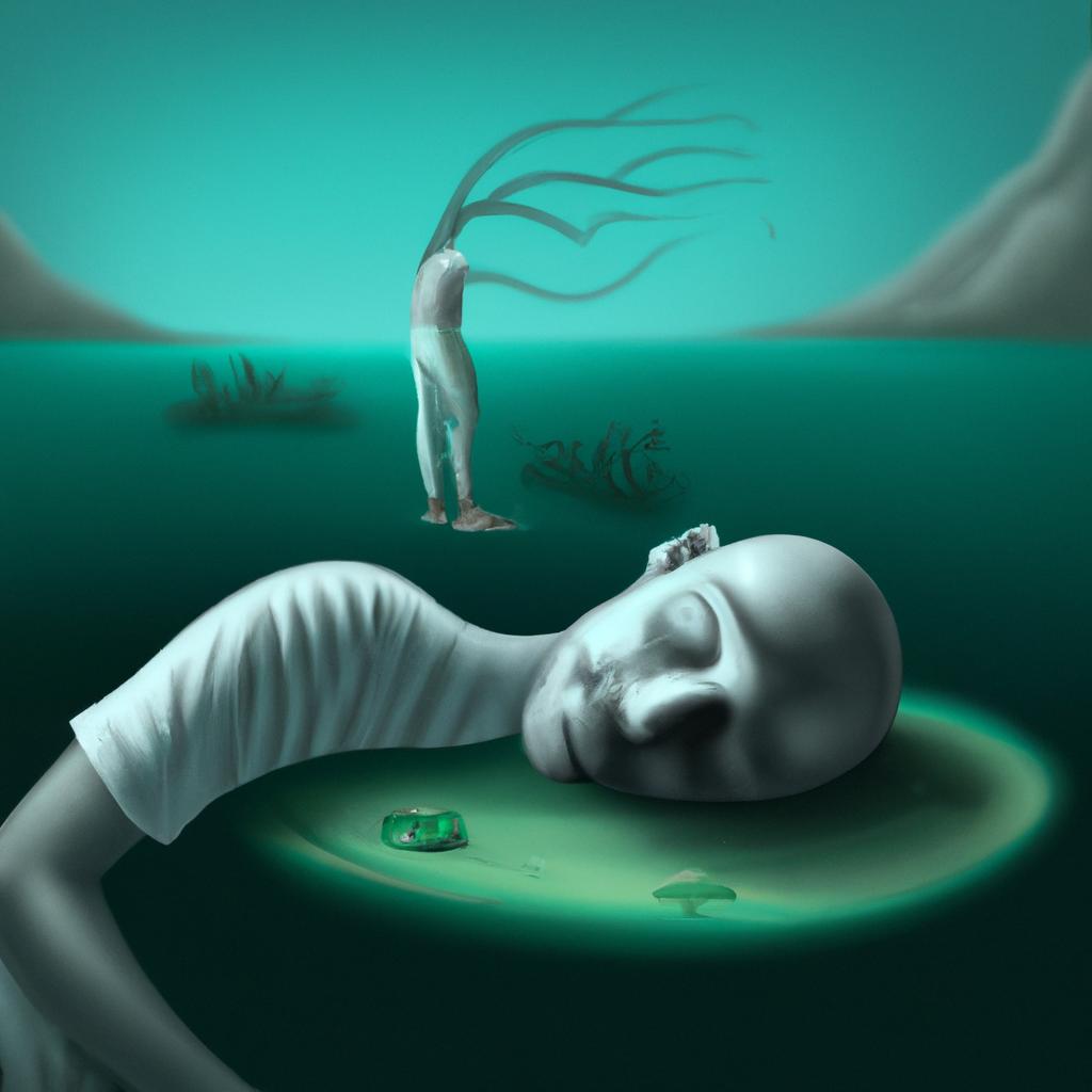 Imagem de capa do post "Sonhar com Pessoa Magra e Doente: Descubra o Significado!" com um desenho digital
