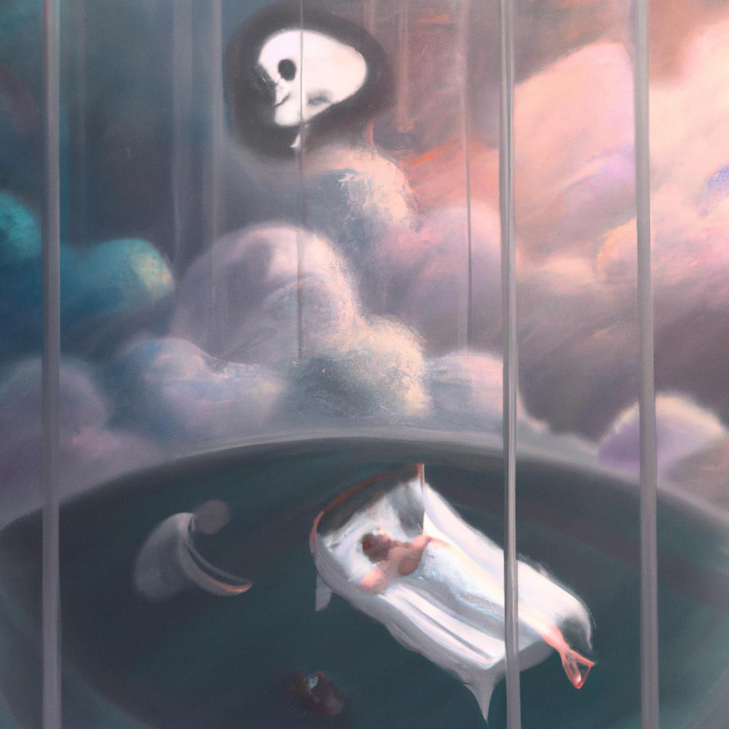 Imagem de capa do post "Sonhar com Pessoa Morta Desconhecida: Descubra o Significado!" com um desenho digital