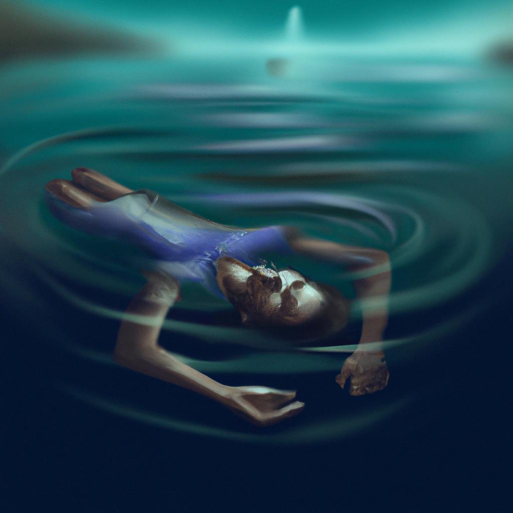Imagem de capa do post Descubra o Significado de Sonhar com Pessoa Sumindo na Água com um desenho digital