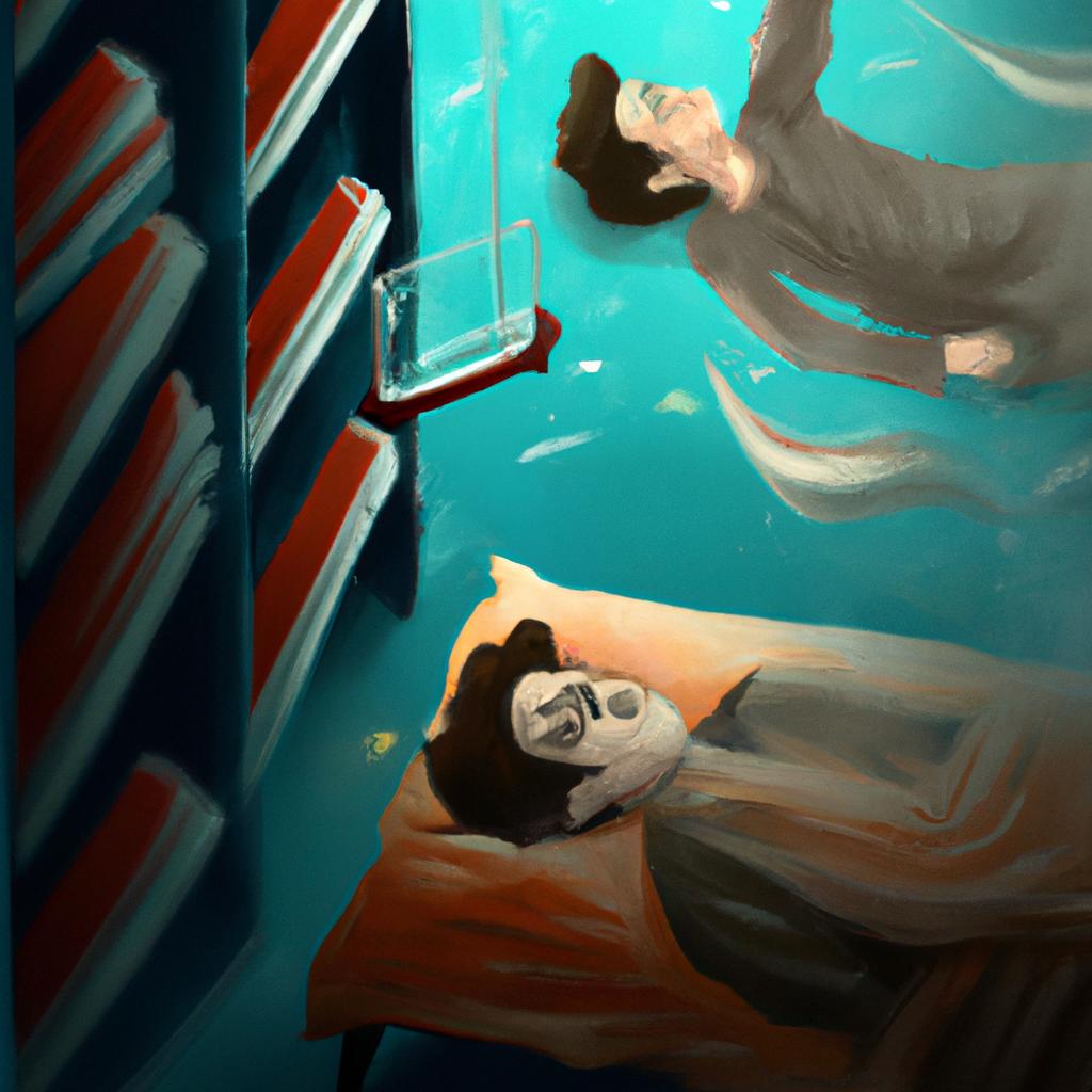 Imagem de capa do post "Descubra o que Significa Sonhar com Pessoas Dormindo no Chão!" com um desenho digital