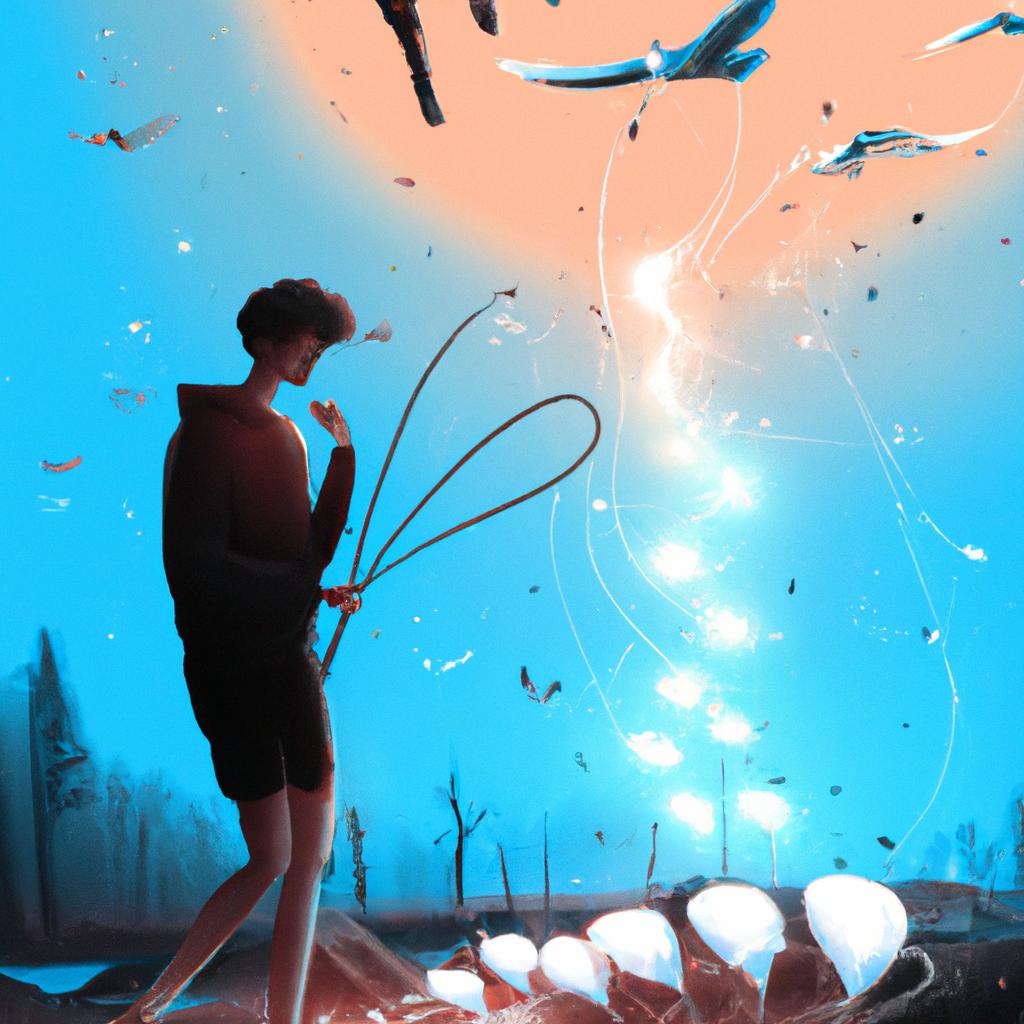 Imagem de capa do post "Descubra o Significado do Sonho com Pessoas Espiritas!" com um desenho digital