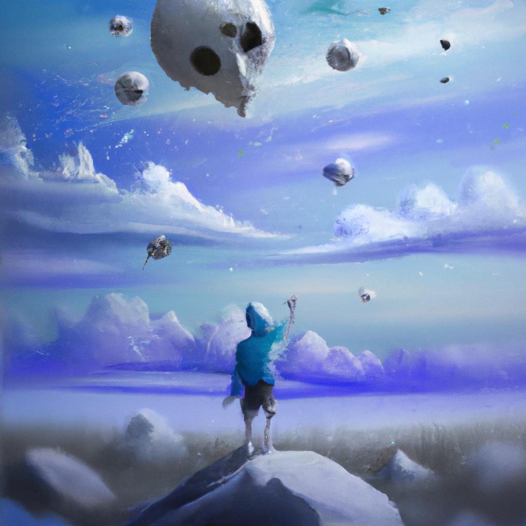 Imagem de capa do post "O Que Significa Sonhar com Pessoas Jogando Pedra em Mim?" com um desenho digital