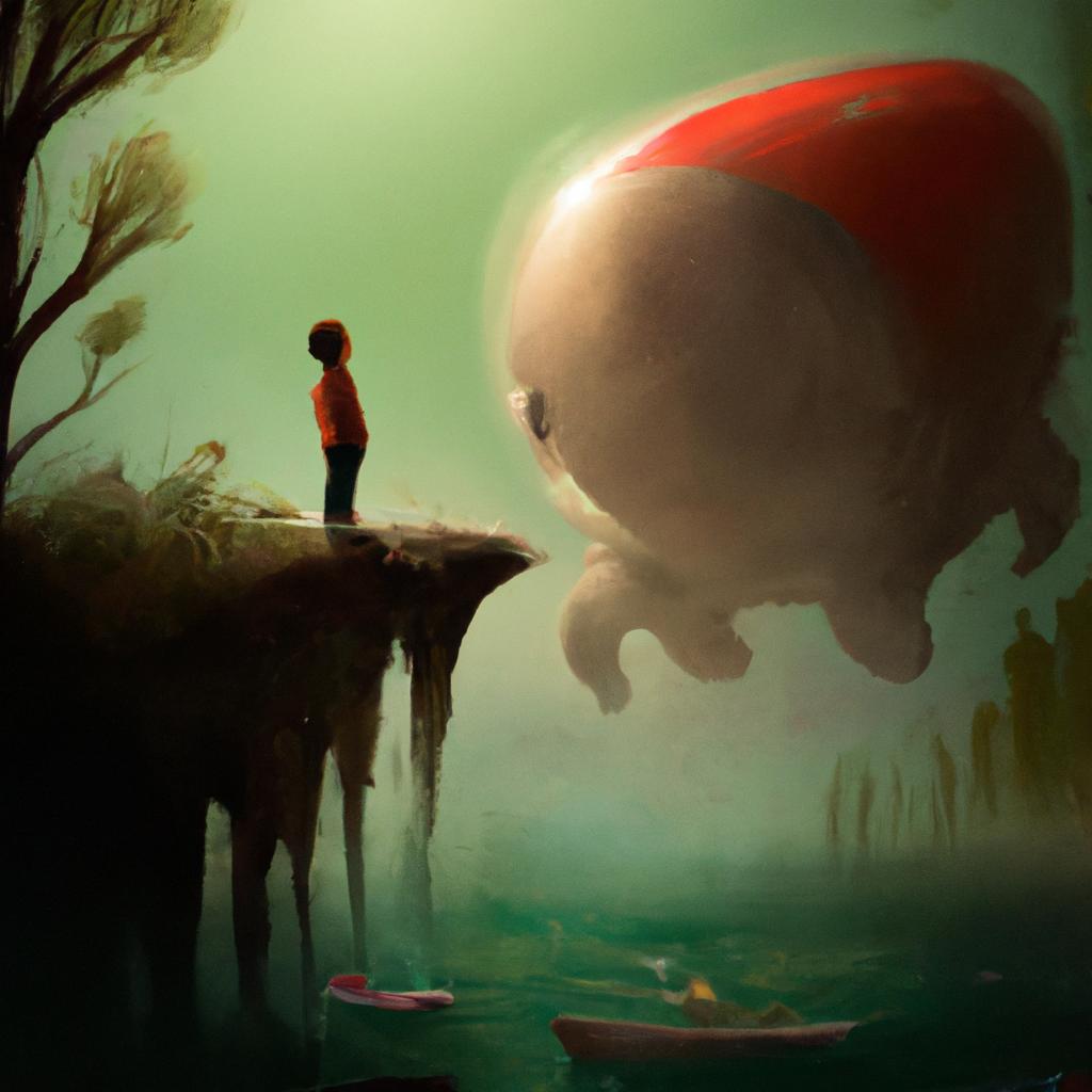 Imagem de capa do post "Descubra o que Significa Sonhar com Pessoas Pequenas!" com um desenho digital