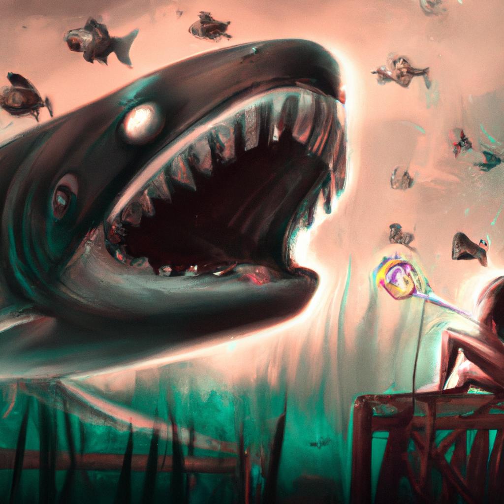 Imagem de capa do post Descubra o Significado de Sonhar com Piranha! com um desenho digital