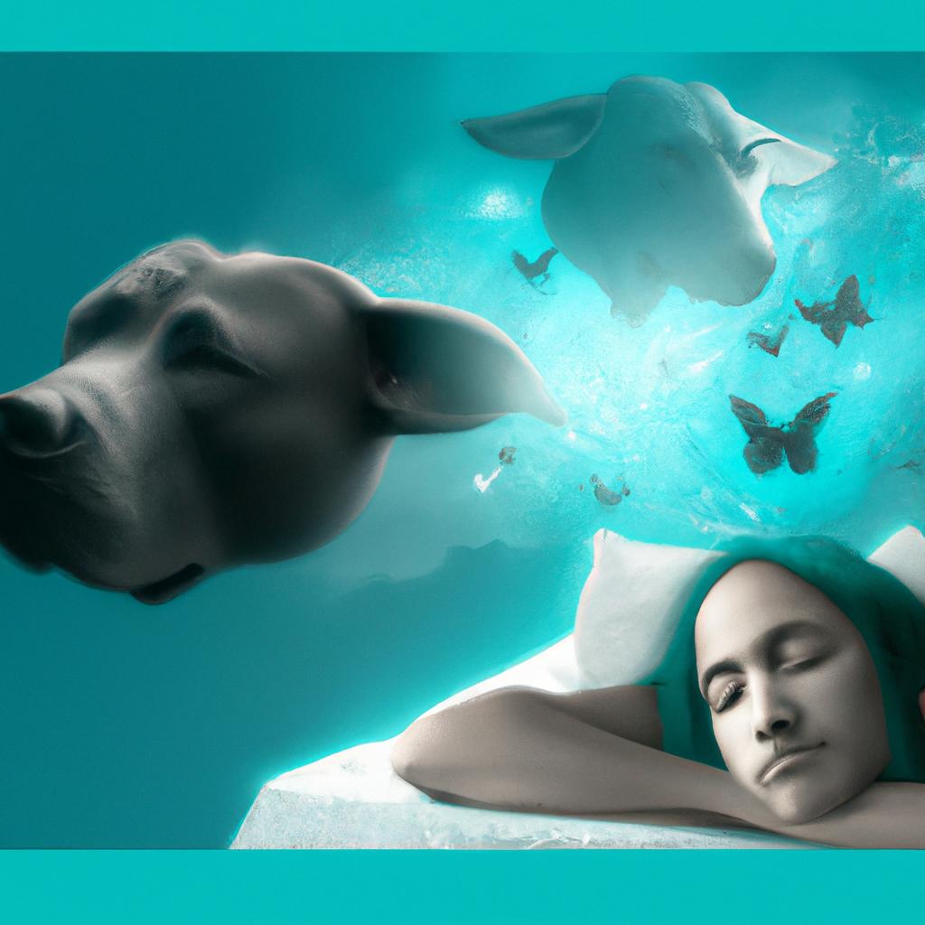 Imagem de capa do post "Descubra o Significado de Sonhar com Pit Bull!" com um desenho digital