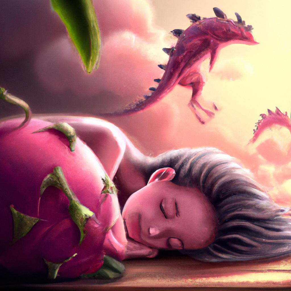 Imagem de capa do post "Descubra o Significado Secreto do Sonho com Pitaya!" com um desenho digital