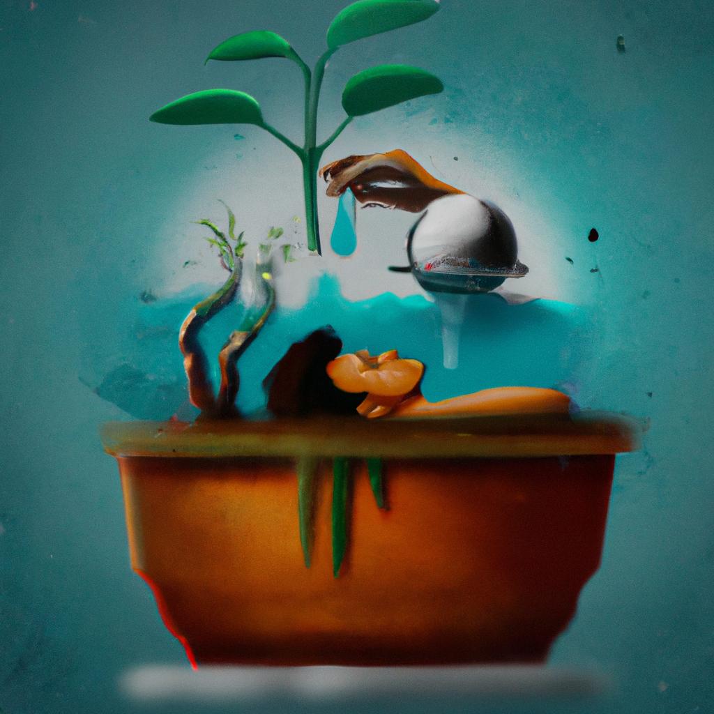 Imagem de capa do post Sonhar com Plantando Plantas: Descubra o que Significa! com um desenho digital