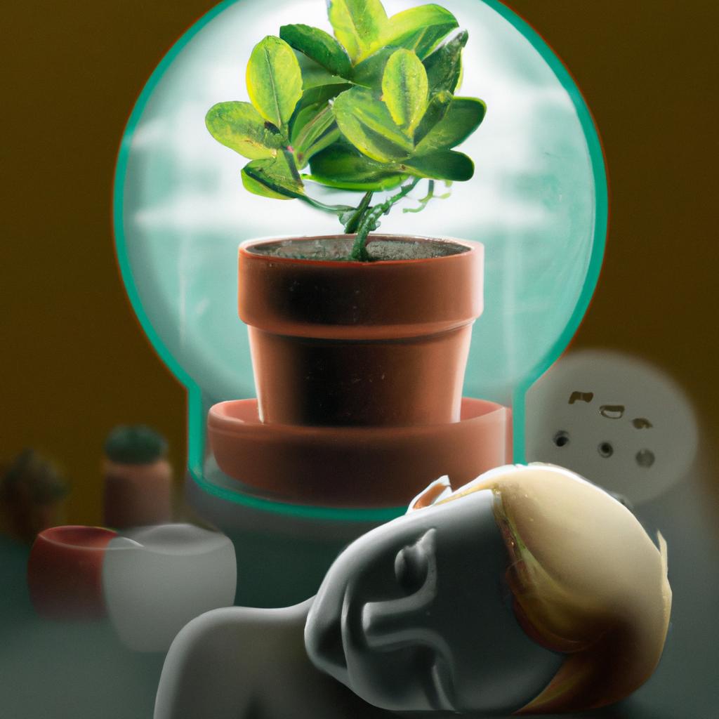 sonhar com plantas verdes no vaso2