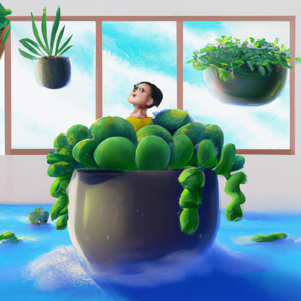 sonhar com plantas verdes no vaso3