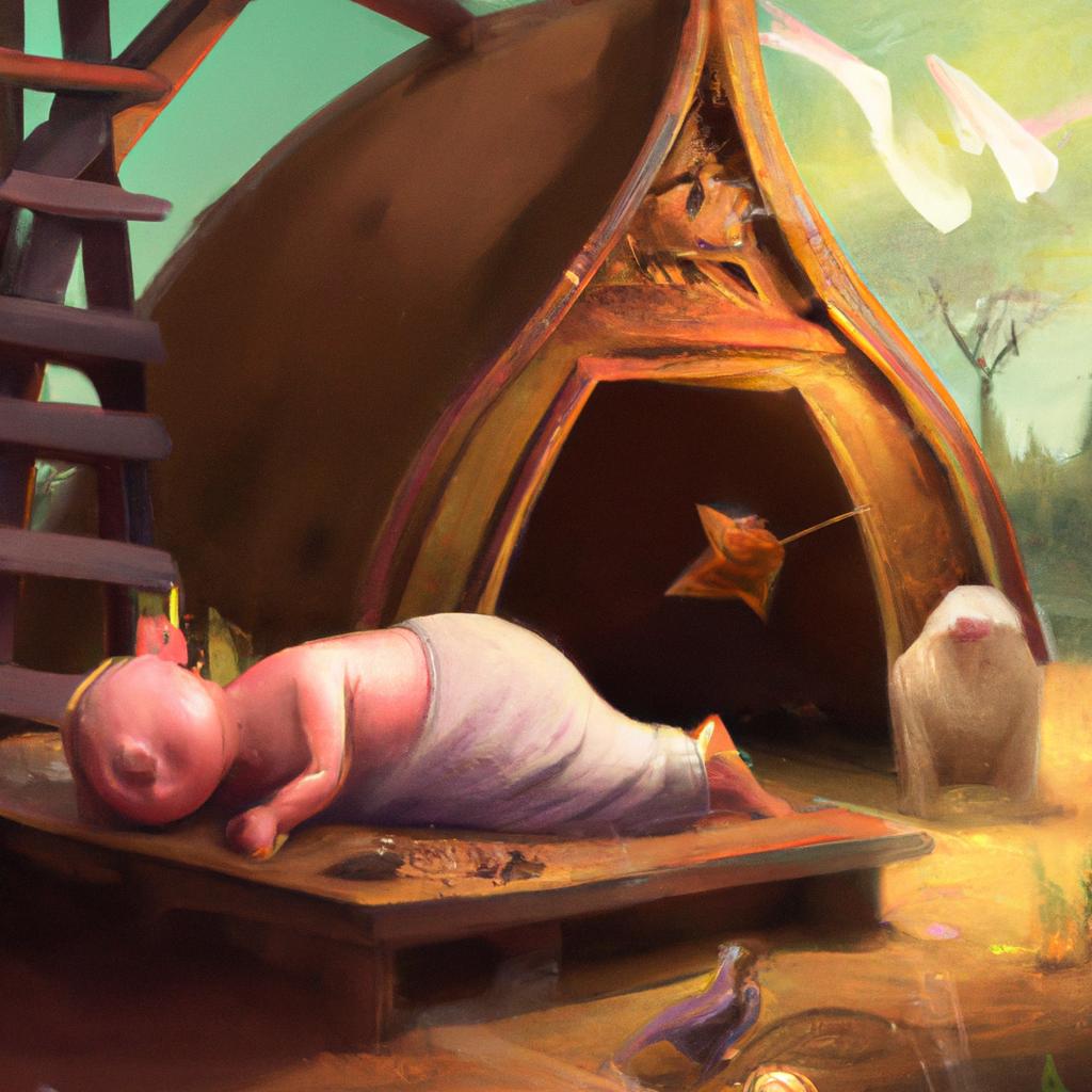 Imagem de capa do post "Sonhar com Porco e Galinha: Descubra o Significado Secreto!" com um desenho digital
