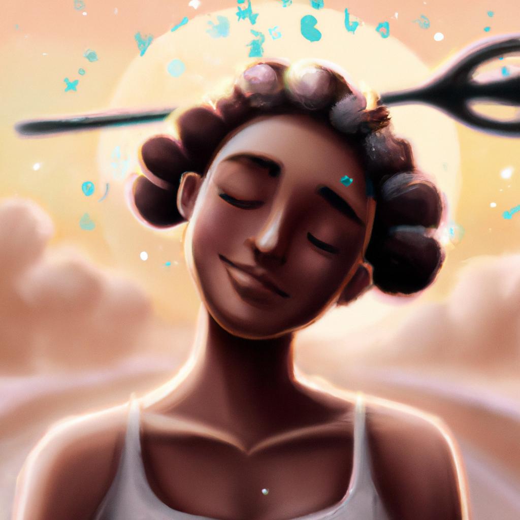 Imagem de capa do post "Descubra o Significado de Sonhar com Presilha de Cabelo!" com um desenho digital