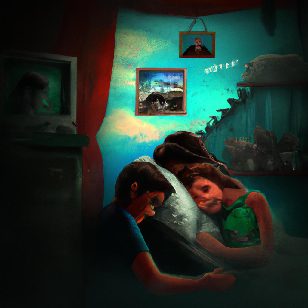 Imagem de capa do post "Sonhar com Prima que Ja Morreu: Entenda o Significado!" com um desenho digital