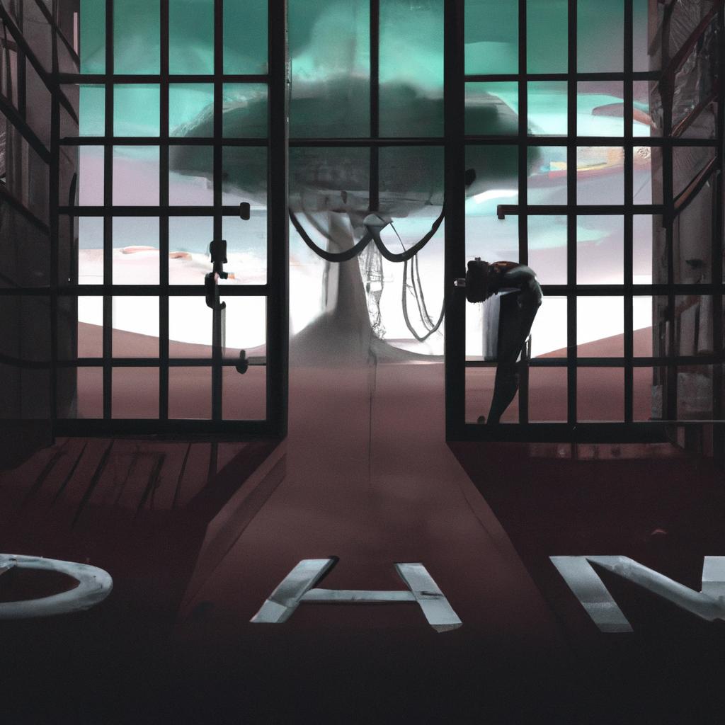 Imagem de capa do post "Descubra o Significado de Sonhar com Prisão: O Guia Completo!" com um desenho digital