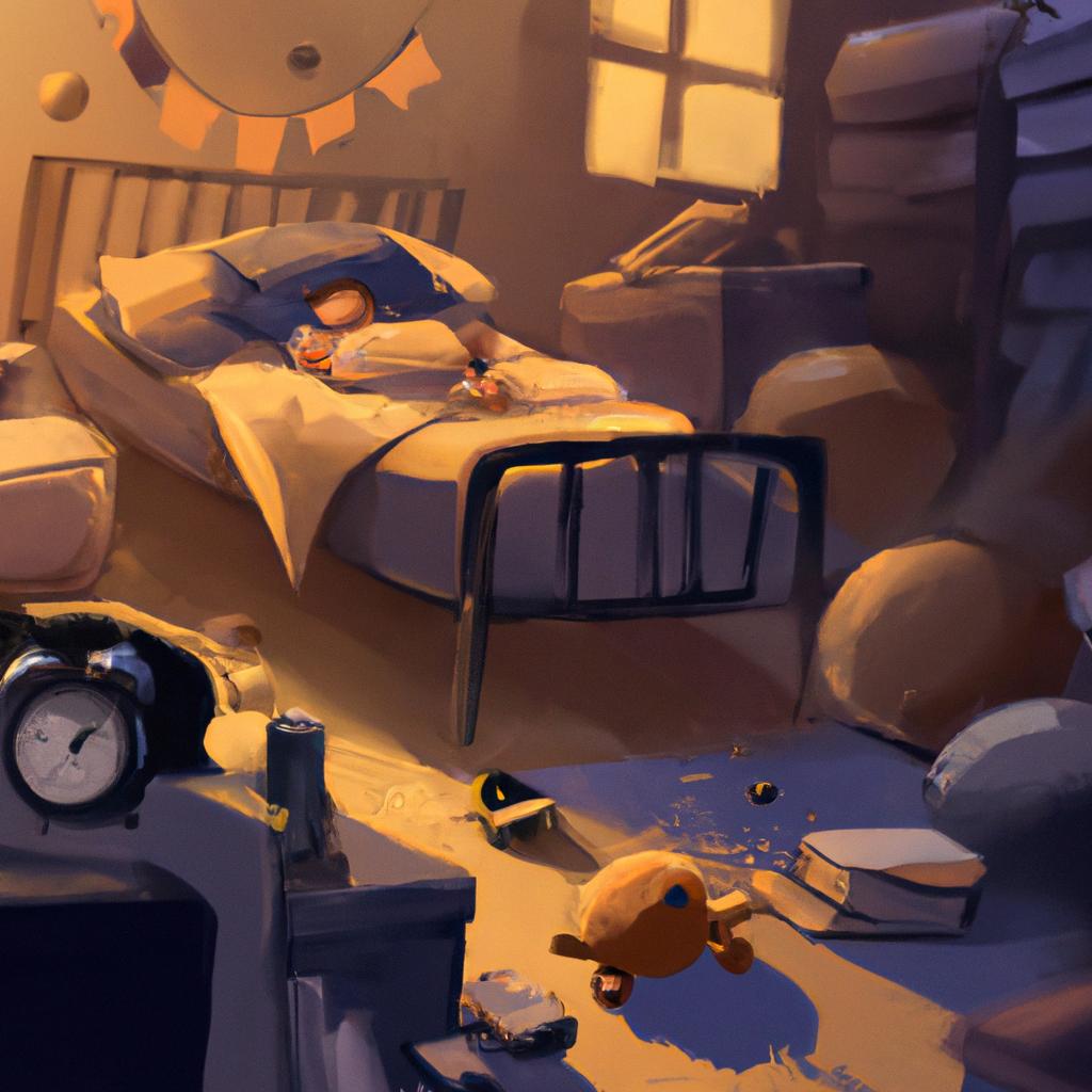 Imagem de capa do post "O Que Significa Sonhar com Quarto Sujo? Descubra!" com um desenho digital