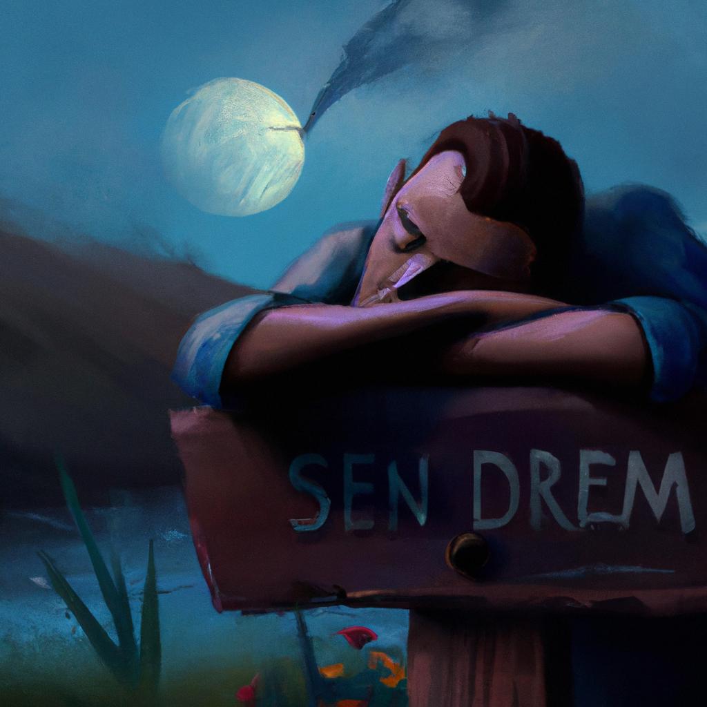 Imagem de capa do post "Sonhar com Quem já Morreu: O Significado Revelado!" com um desenho digital