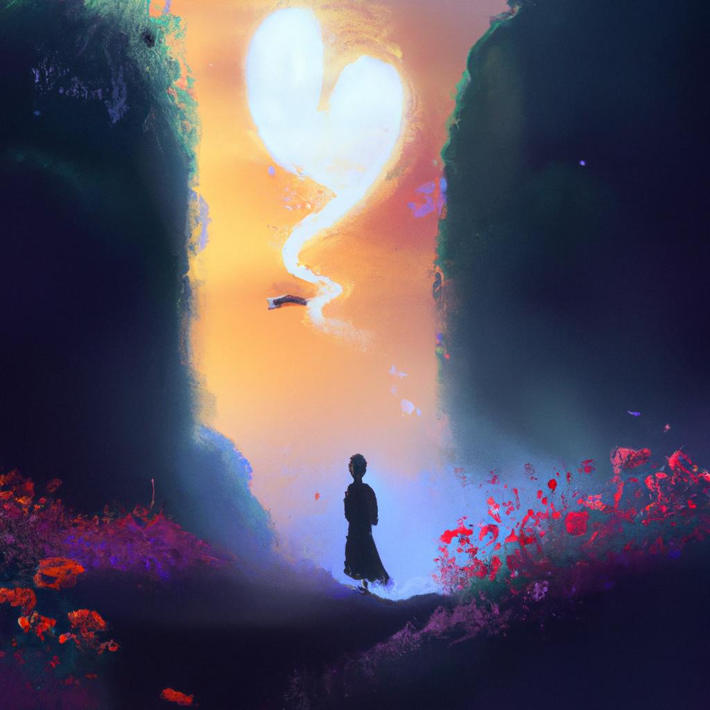 Imagem de capa do post "Descubra o Que Significa Sonhar com Quem Você Ama!" com um desenho digital