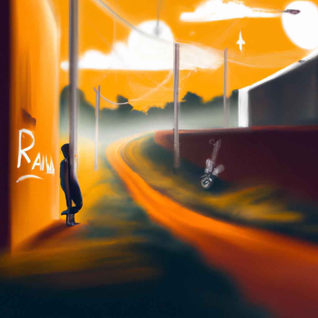 Imagem de capa do post "Descubra o Significado de Sonhar com RA: Descubra Aqui!" com um desenho digital