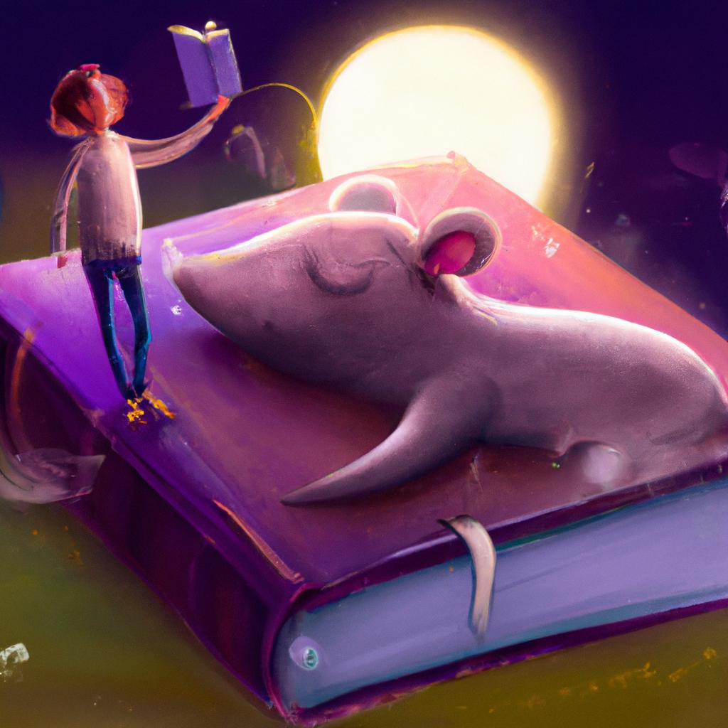 Imagem de capa do post "Descubra o que Significa Sonhar com Rato no Livro dos Sonhos!" com um desenho digital