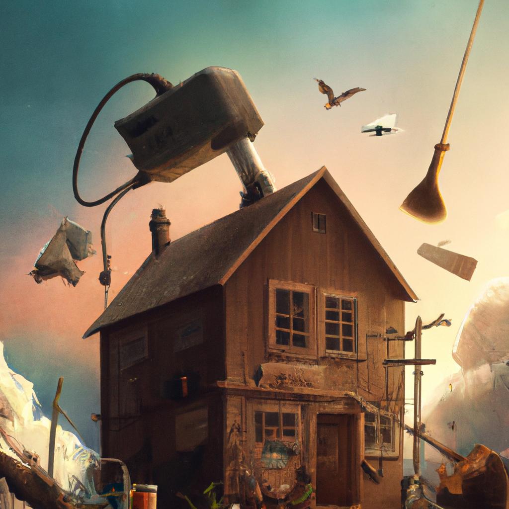 Imagem de capa do post Descubra o Que Significa Sonhar com Reformas de Casas com um desenho digital