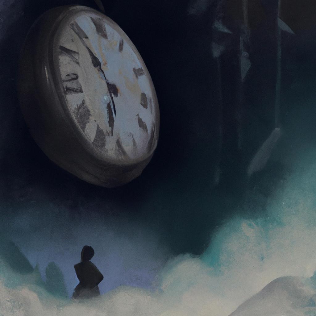 Imagem de capa do post "Sonhar com Relógio Revela o que Sua Mente Quer Dizer!" com um desenho digital