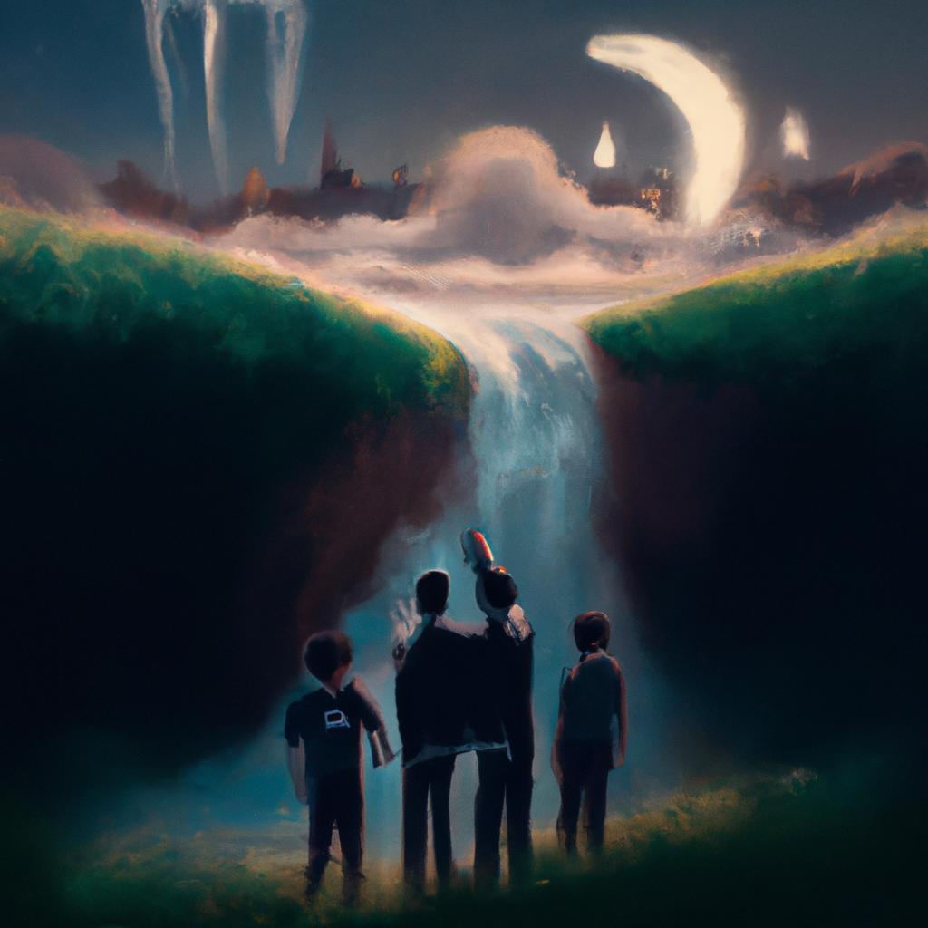 Imagem de capa do post "Descubra o Significado de Sonhar com Reunião de Amigos!" com um desenho digital