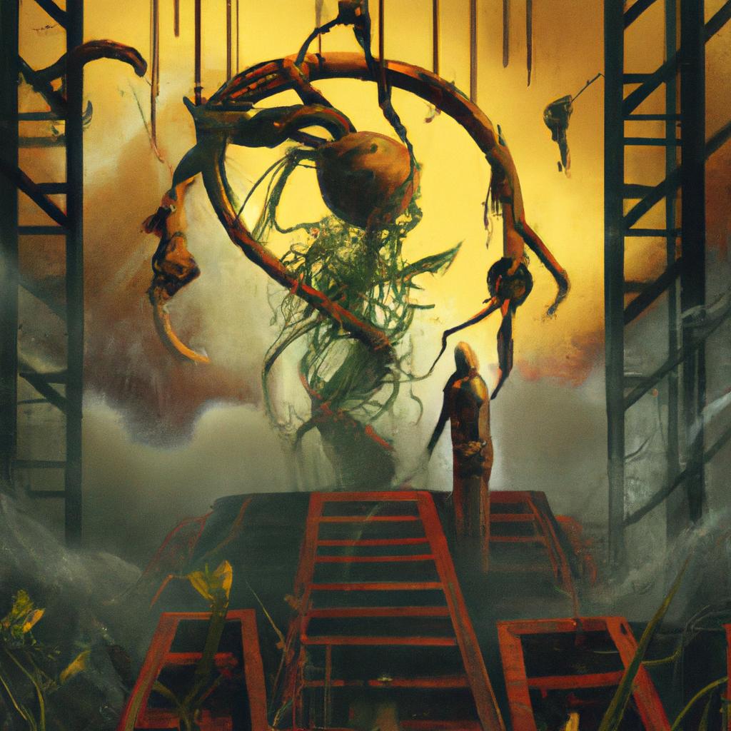 Imagem de capa do post "Descubra o Significado de Sonhar com Ritual: Surpreenda-se!" com um desenho digital