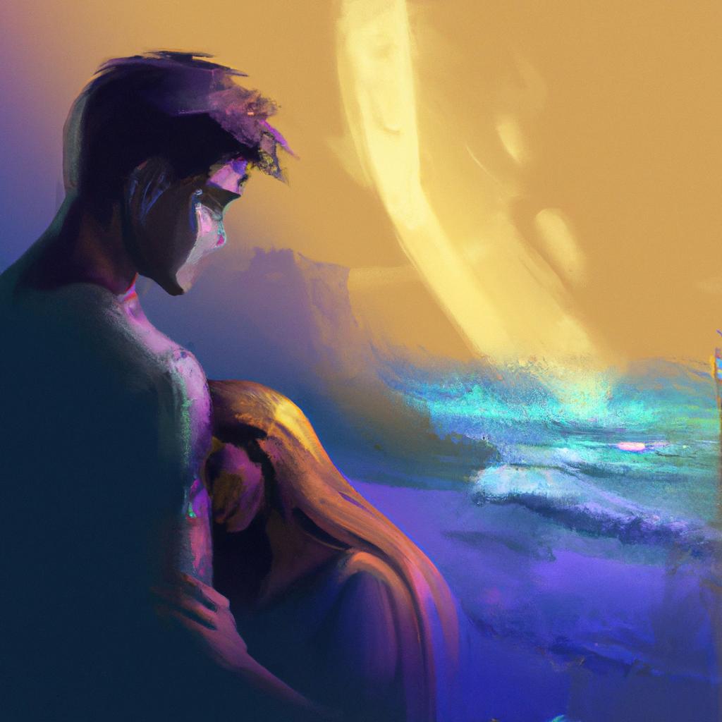 Imagem de capa do post "Descubra o que Significa Sonhar com Rival no Amor!" com um desenho digital