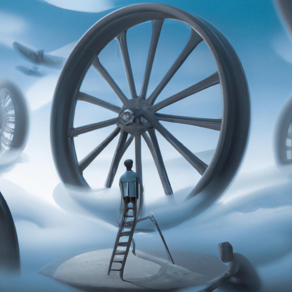 Imagem de capa do post "Descubra o Significado de Sonhar com Roda de Pessoas!" com um desenho digital