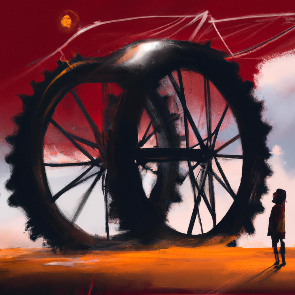 Imagem de capa do post Descubra o Significado de Sonhar com Roda Gigante! com um desenho digital
