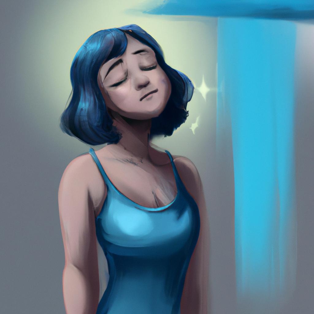 Imagem de capa do post "Sonhar com Roupa Azul: Descubra o Significado! com um desenho digital