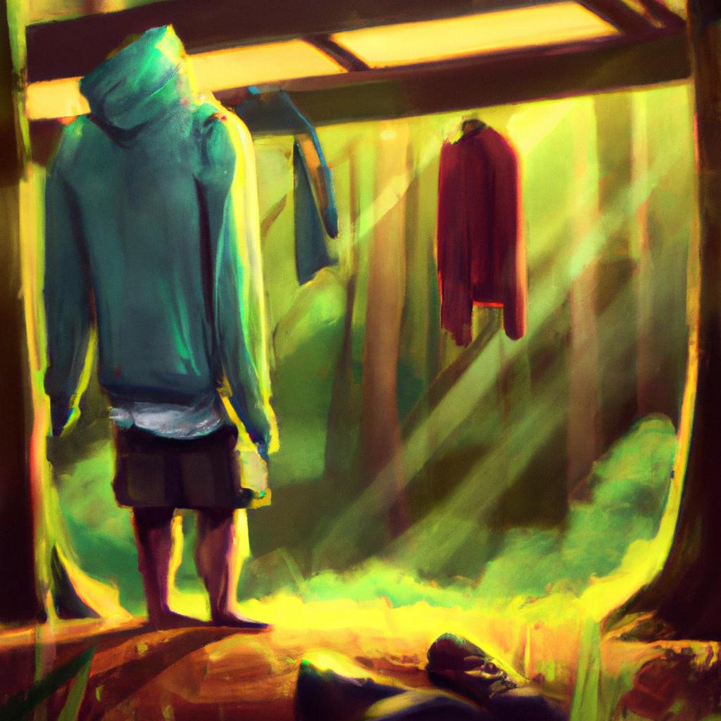 Imagem de capa do post Sonhar com Roupa: O Que Significa? com um desenho digital