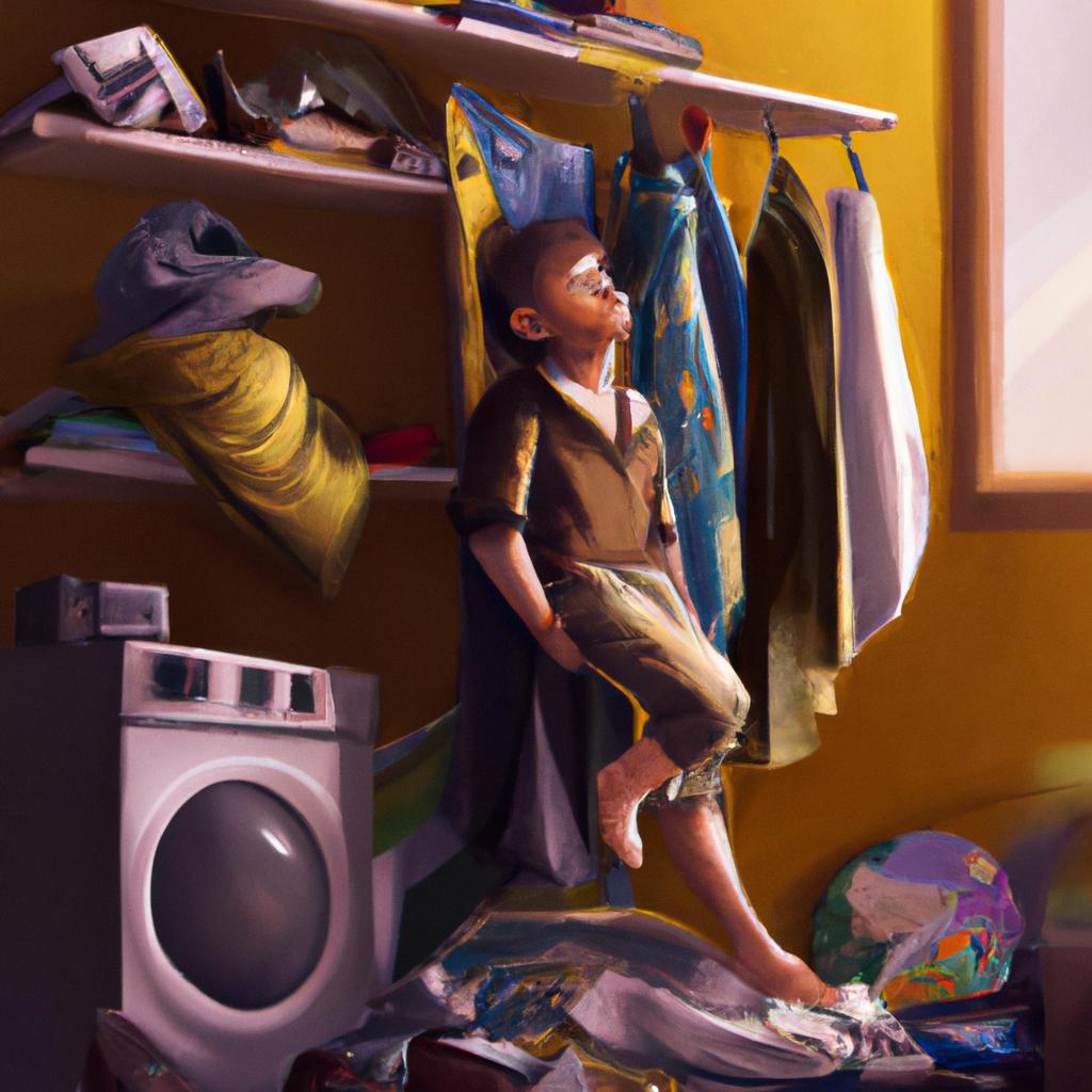 Imagem de capa do post Sonhar com Roupas Novas: Entenda o Significado! com um desenho digital