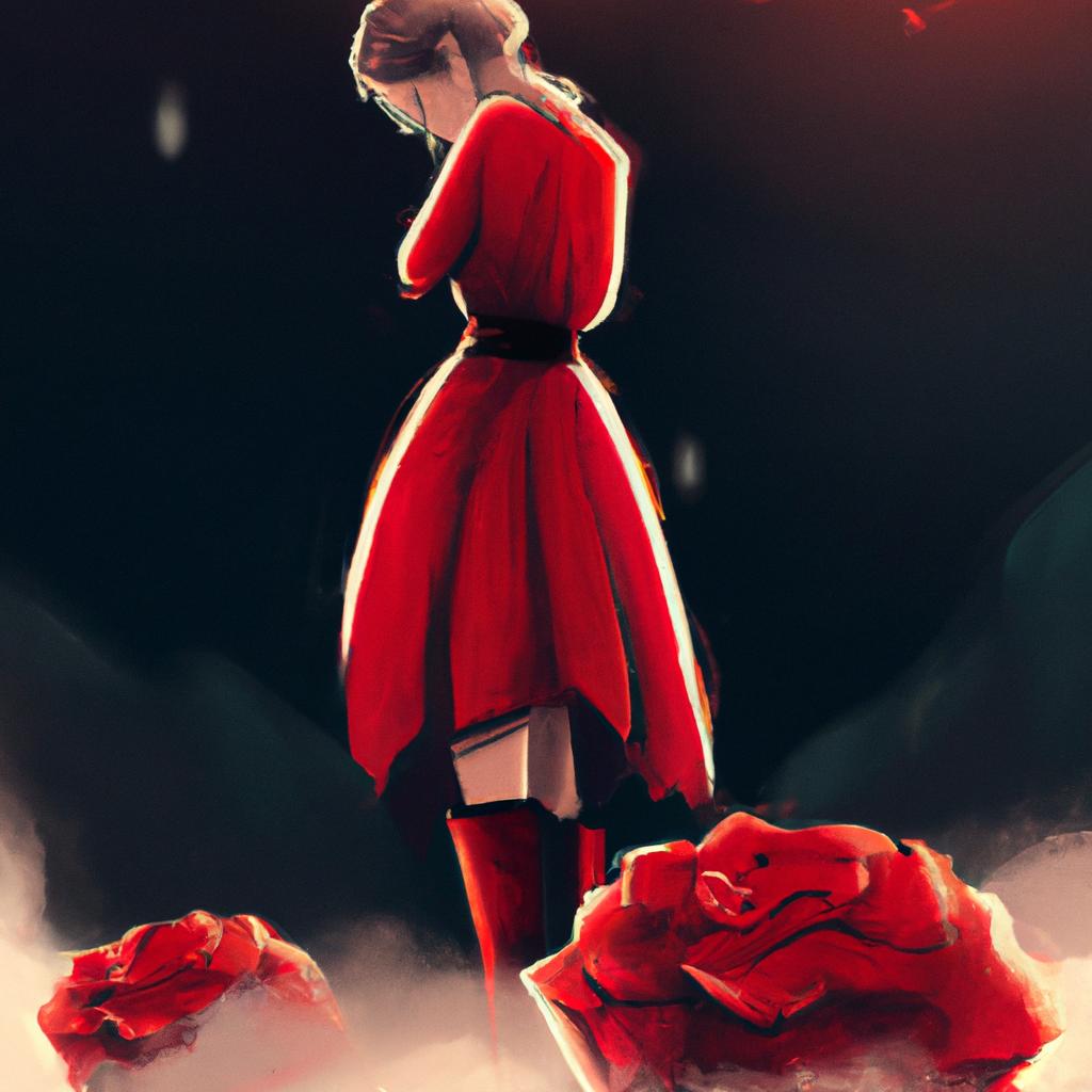 Imagem de capa do post "Descubra O Que Significa Sonhar Com Roupas Vermelhas!" com um desenho digital