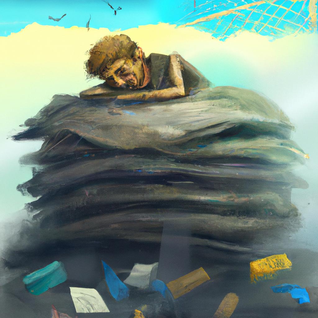 Imagem de capa do post "Descubra o Que Significa Sonhar Com Saco de Lixo no Livro dos Sonhos" com um desenho digital