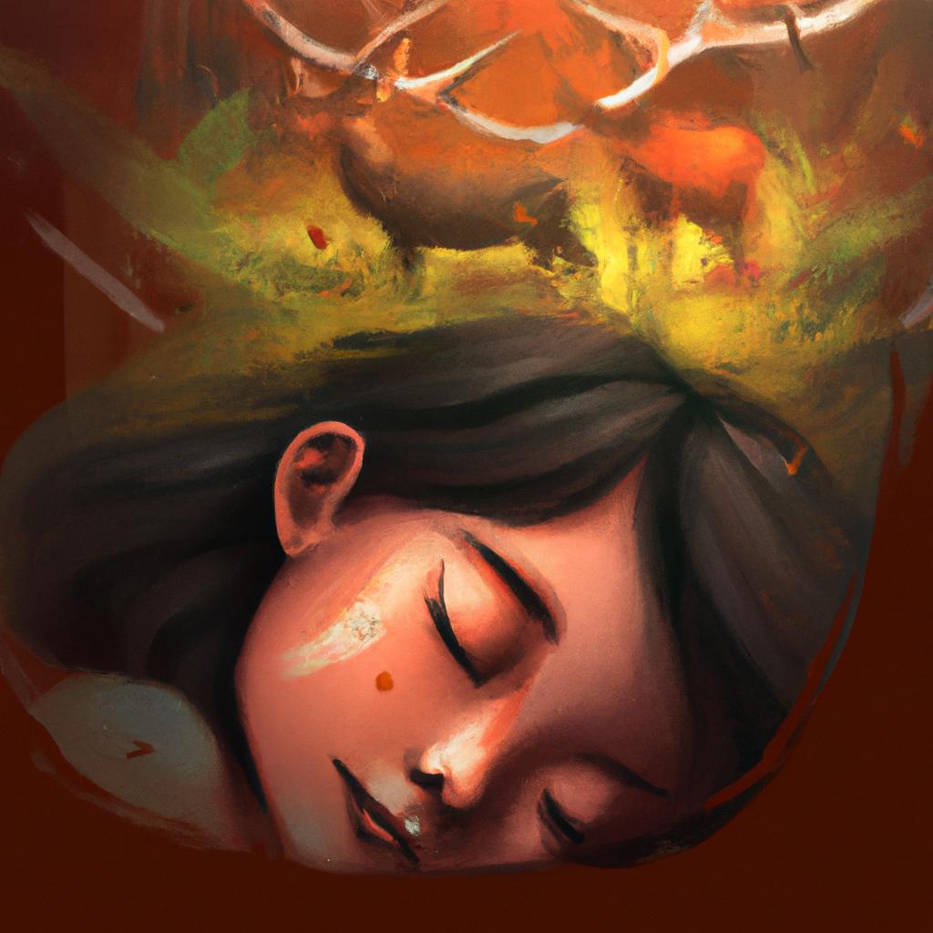 Imagem de capa do post "Sonhar com Sacrifício de Animais: O Que Significa?" com um desenho digital