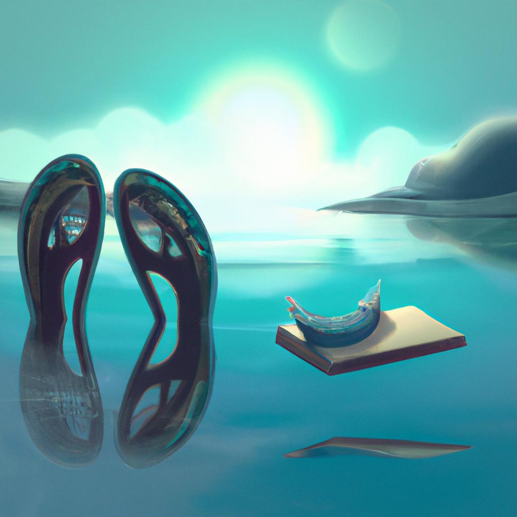 Imagem de capa do post "Descubra o Significado de Sonhar com Sandália no Livro dos Sonhos!" com um desenho digital