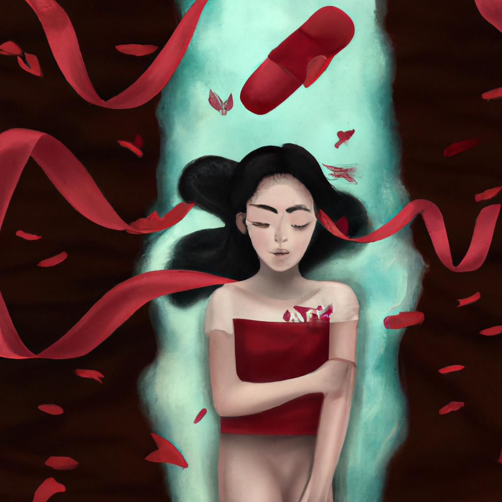 Imagem de capa do post "Descubra o Significado de Sonhar com Sangue de Menstruacao no Papel Higienico!" com um desenho digital