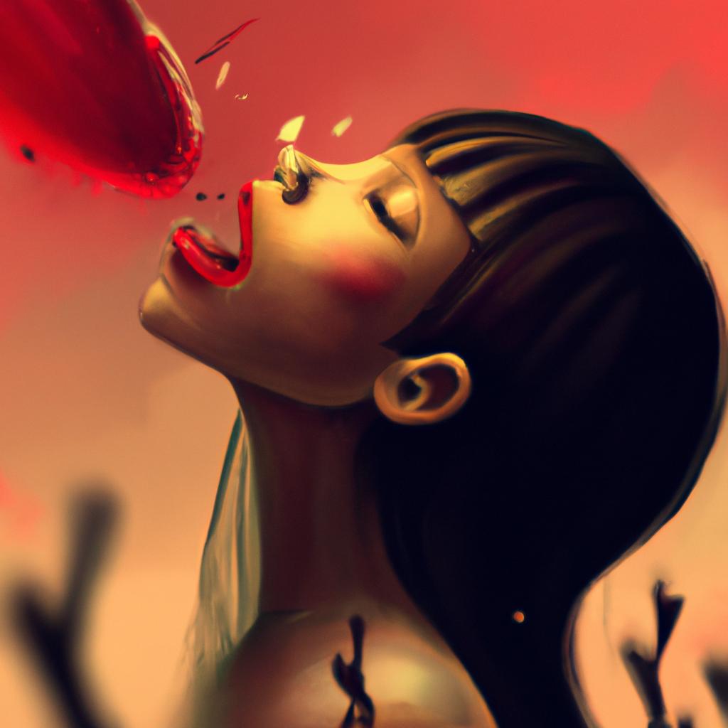 sonhar com sangue na boca2