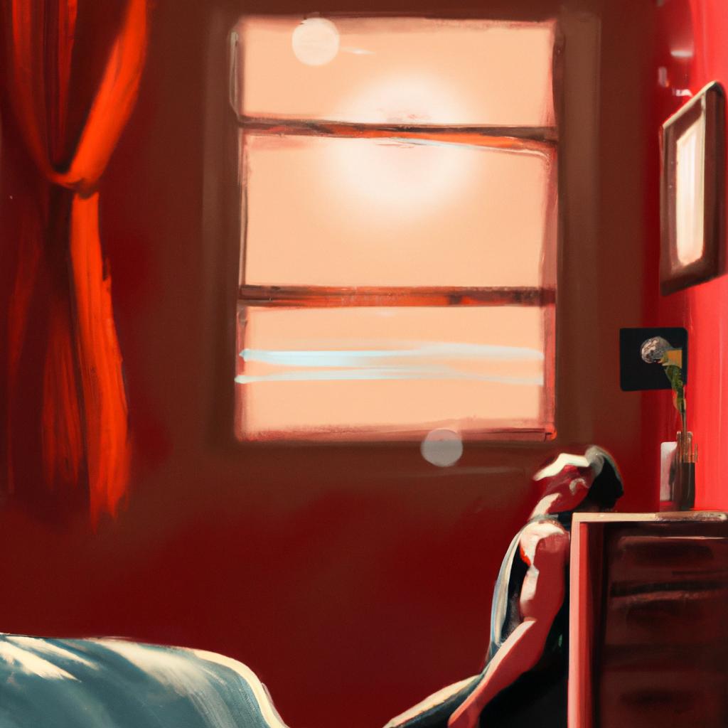 Imagem de capa do post "Sonhar com Sangue na Parede: O que Significa? Descubra!" com um desenho digital