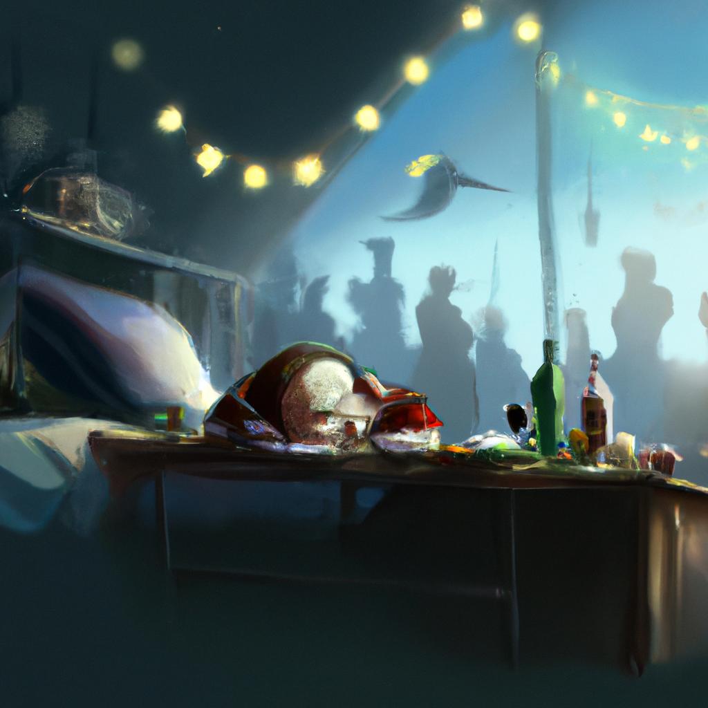 Imagem de capa do post Descubra o Significado de Sonhar com Santa Ceia! com um desenho digital