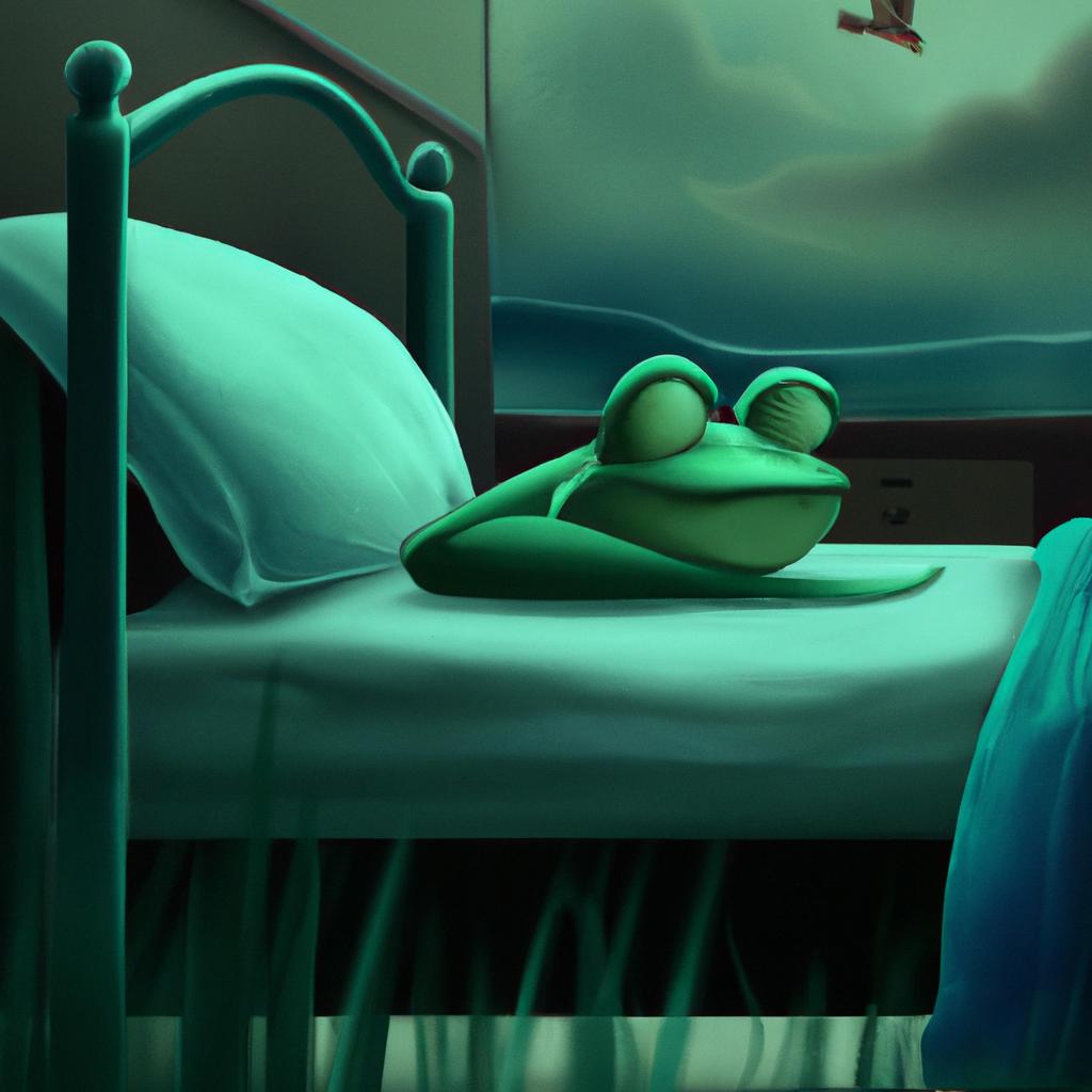 sonhar com sapo na cama3