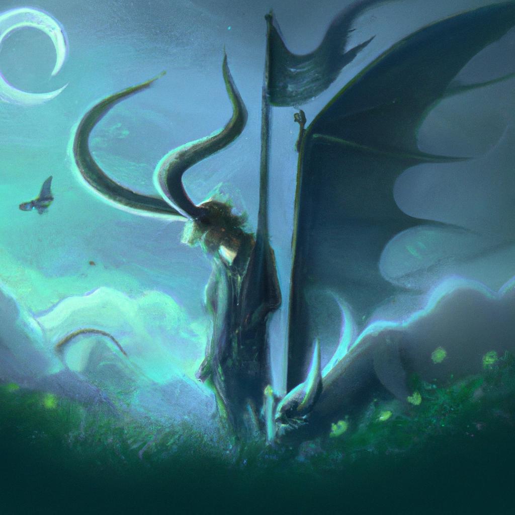 Imagem de capa do post Sonhar com Satanás: Descubra o Significado! com um desenho digital